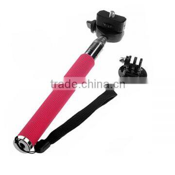 Cheap price!!! Self-portrait Camera Handheld Monopod + Gopro adapter for Digital Camera Gopro hero2 3 CL-55-1