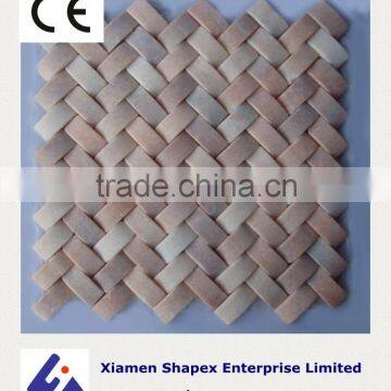 Golden Select Glass Ceramic Mosaic Wall Tile for Sale photo-6