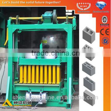 SHENTA QTJ4-60 high strength easy operation concrete block making machine