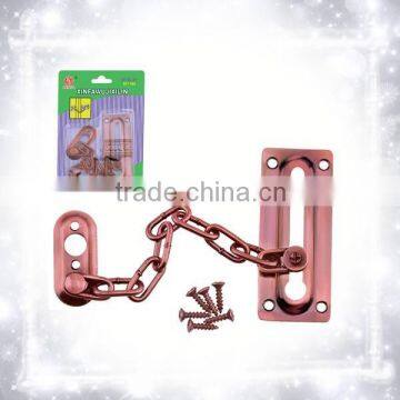 Antique Copper blister card packing anti-theft door guard clasp