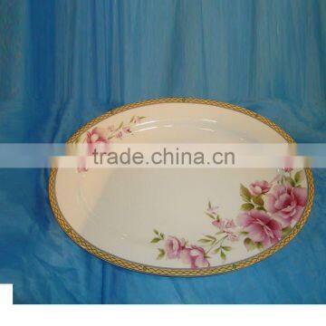 bone china decal pate