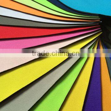 Neoprene SBR fabric bonded with polyester for shoes