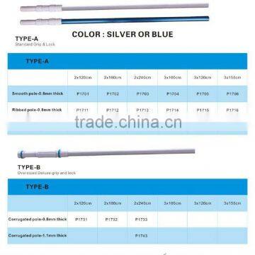 Swimming Pool Corrugated Telescopic Poles