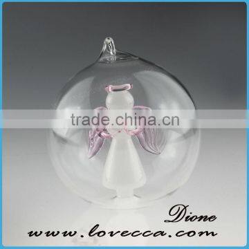 2014 high quality new fashion trend glass hanging balls for flowers