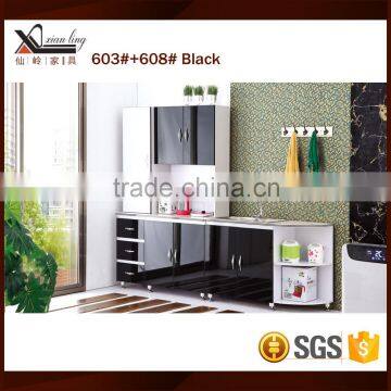 Guangdong Factory Hight Glossy Mdf Kitchen Cabinet