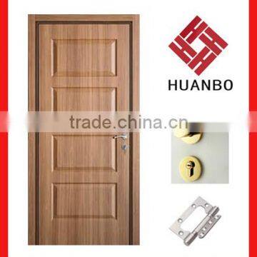 Plain MDF Wood Interior Door with PVC laminated