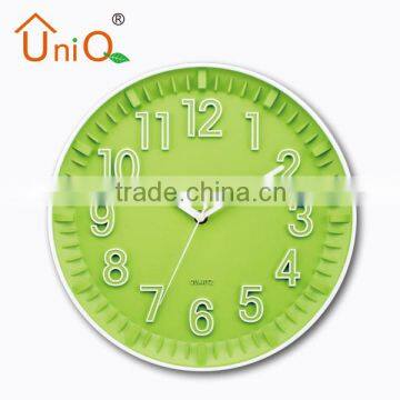 colorful large decoration battery clock movements