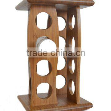 DT016 Paniting Bamboo/Wooden Rotating Kitchen Spice Rack/ Holder for Pepper photo-3