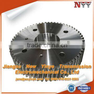 large flange mechanical gear