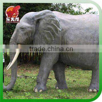 Outdoor & Indoor Playground Animatronic Artificial Elephant Model