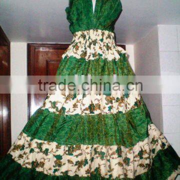 Adjuster Tiered Dress