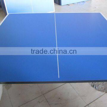 Cheap Color custom logo ping pong table top,table tennis top wholesale