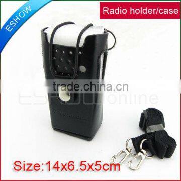 Leather Case/ Holder for Motorola two way Radio GP3688/3188
