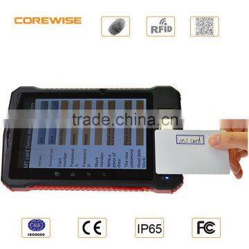 rugged tablet pc with nfc rfid card reader