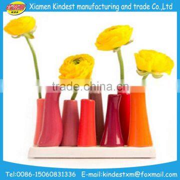 Flower vase painting designs, ceramic Chinese vase for home/office decor