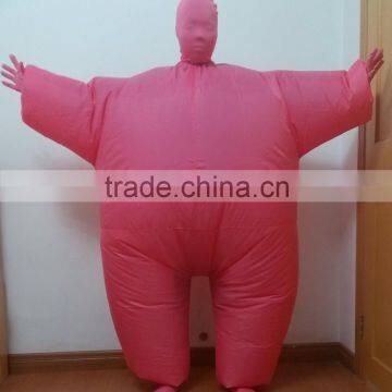 pink mega inflatabe morph Costume