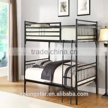Steel Pipe Wrought Iron Furniture Metal Bunk Bed