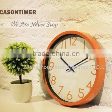 Cason digital clip wall clock for beautiful house decoration