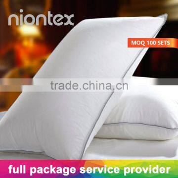 China Supply Wholesale Microfiber Pillow for Hotel & Home Use with Full Package Service