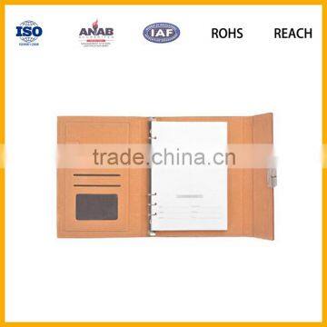 New Fashion Leather Office Notebook Cover for Business Office photo-3