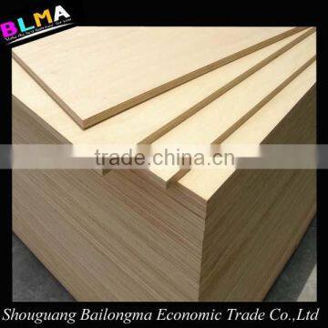 3mm MDF/plain MDF/raw MDF/thin melamine faced MDF for furniture's backboard