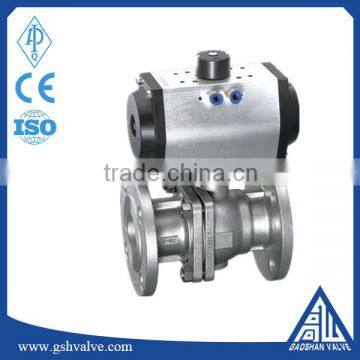 China Supplier DN25 Flange 304 Stainless Steel Ball Valve photo-2