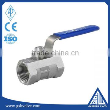 ss316/304 thread 1pc ball valve with price