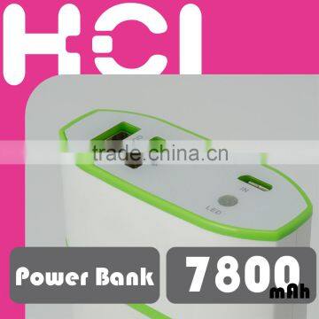 Battery 7800mAh Portable Mobile USB Charger Power Bank photo-3