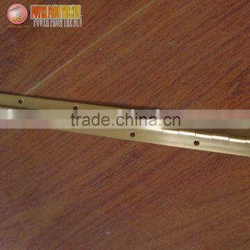 brass plated piano hinge