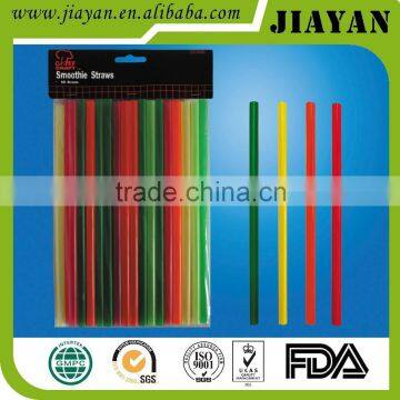 2015 Wholesale colorful straight drinking straws can ODM/OEM