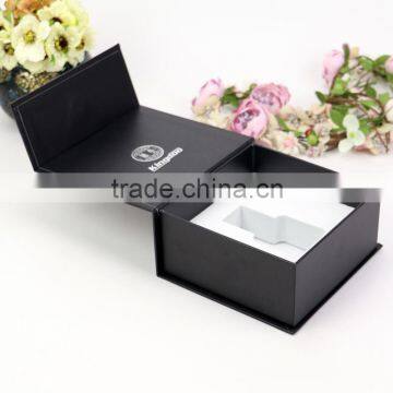 Black Cardboard Paper Unique Paper Box Book Shape Perfume Packaging Box,printed Matte Flat Cardboard Fold Box Direct Factory photo-2