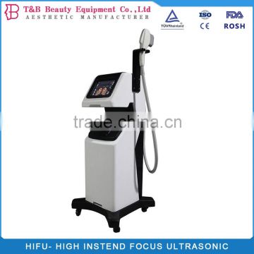 High Intensity Ultrasound High Frequency  Hifu Face Lifting Machine 8MHz