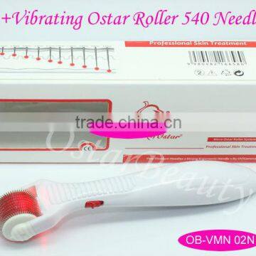 540 Needles Vibrating Photon microneedle roller / skin roller / mts roller OB-VMN 02