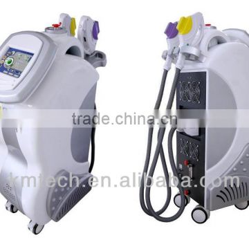 Most effective IPL E light acne treatments machine with three spot size