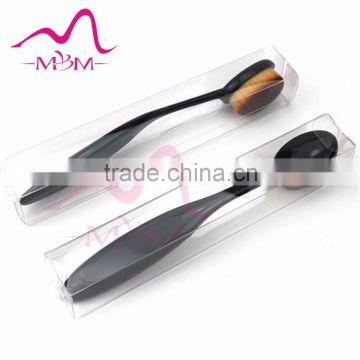 Wholesale makeup sets plastic handle beauty oval cream puff powder brush blush brush cosmetic makeup