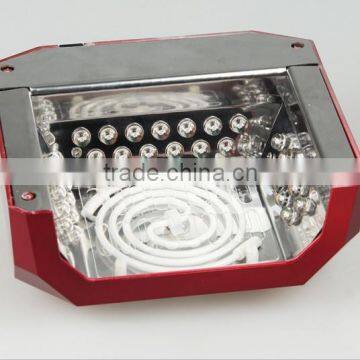 18W Diamond Led Ccfl Nail Lamp + UV Lamp Nail Dryer Light Gel Polish Cure Manicure photo-4