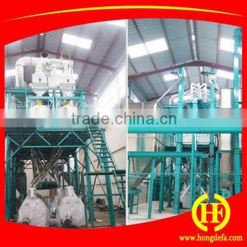 Maize meal milling machine/corn flour mill plant