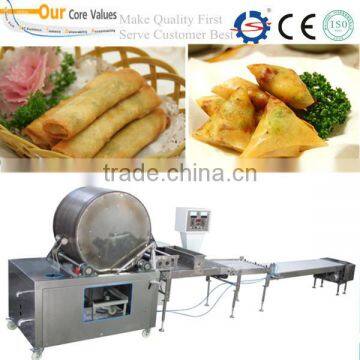 Manufacure and low price spring roll wrapper machine 008615037185761