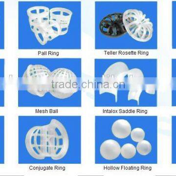 PVC PVDF Plastic Random Tower Packing