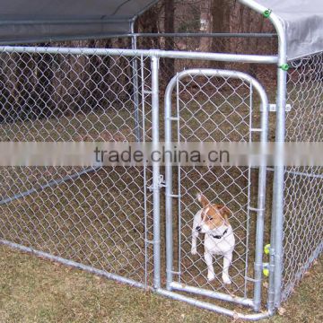 large outdoor hot-dipped galvanized chain link dog kennel