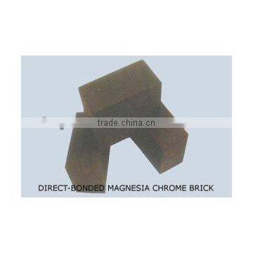 MB-DBC-8A Direct-Bonded Magnesia Chrome Brick; Refractory; non-ferrous metallurgy, cement rotary kilns, glass kilns