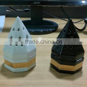 Ceramic Pyramid Incense Burner