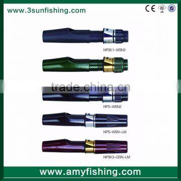 Provide More Joys Silver Rings Wooden Fly Fishing Reel Seat photo-4