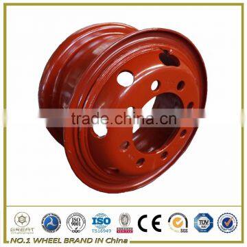 20 inch chinese truck manufacturer of steel wheels