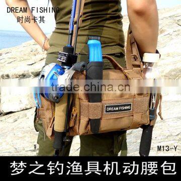 Dream fishing waist bag fishing tackle bag