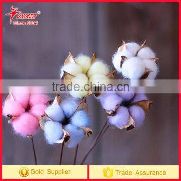 Artificial Flower color cotton bouquet photography Bridal Home DIY Floor Garden Office Wedding Decor
