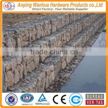 world grade rive bank stone cage for retaining wall