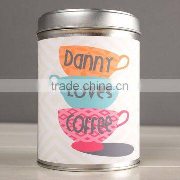 Popular Round Tea Canister/Cookies Canister