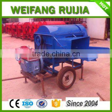 Factory supply 12HP Diesel engine Grain thresher machine( wheat thresher ,rice thresher ,soybean thresher and sorghum)