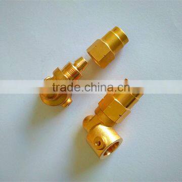 brass elbow of air/water hose reel parts , swivel elbow